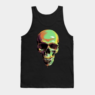 Painted Skull Tank Top